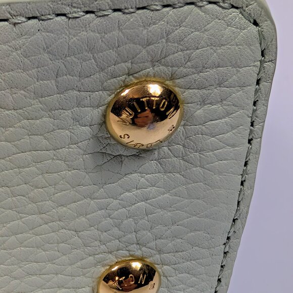 Louis Vuitton Mint Capucines Mini Bag - Picture 8 of 16